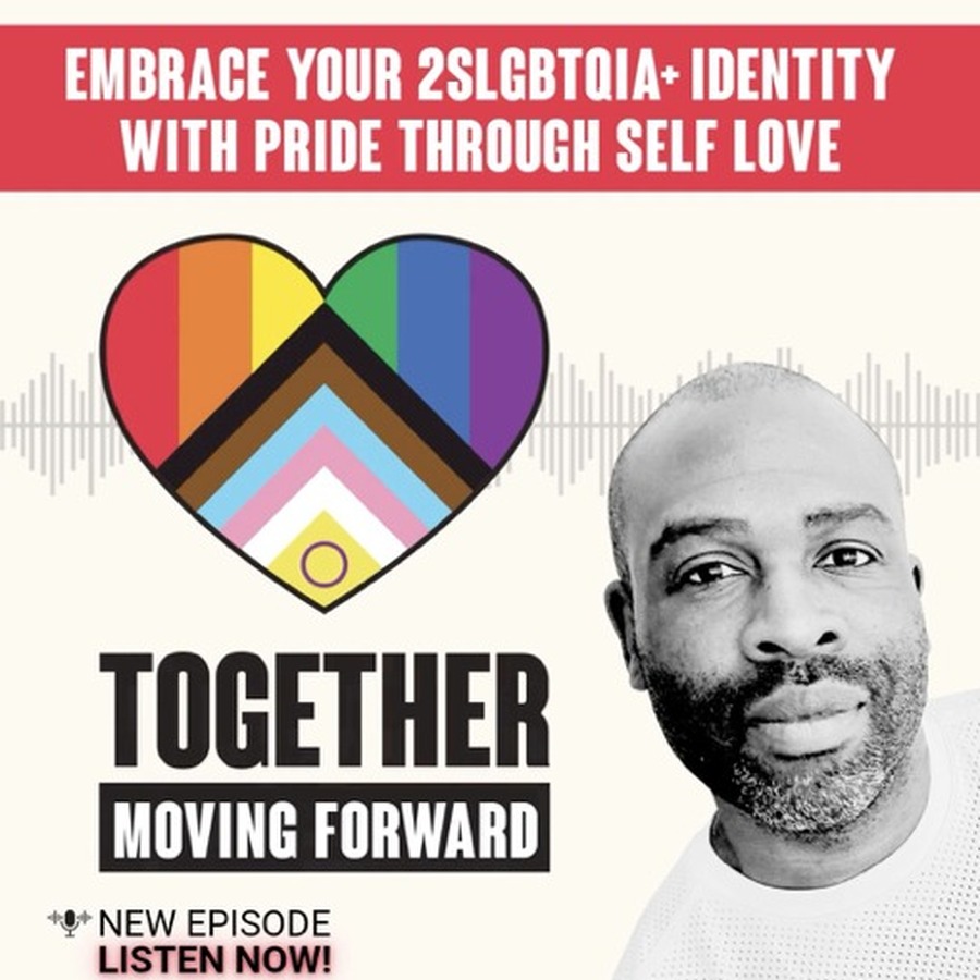 Together Moving Forward episode promotional artwork featuring Jameel Mayers